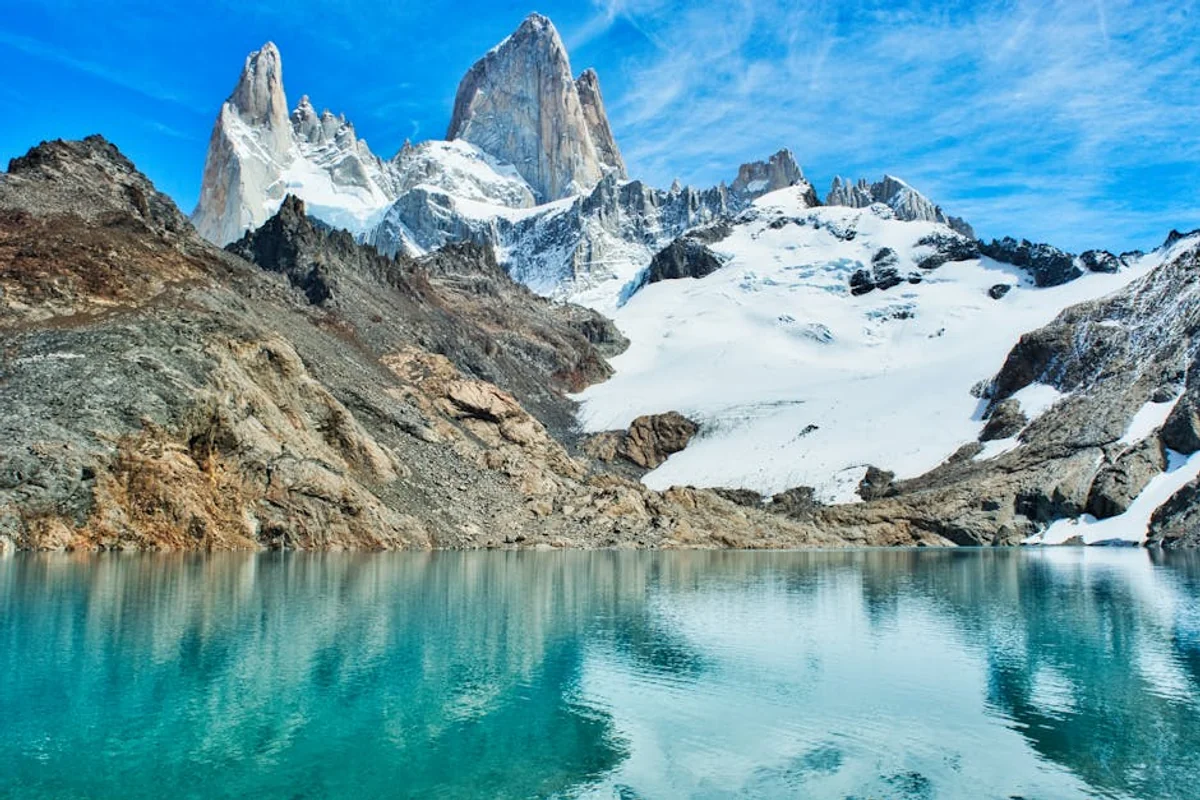 Landschaft von Argentinien während der optimalen Reisezeit