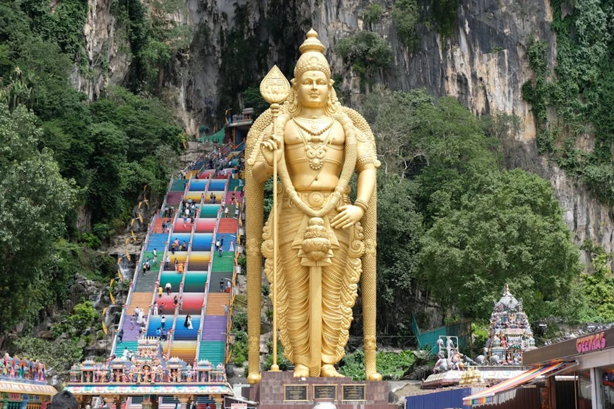 Landschaft von Malaysia während der optimalen Reisezeit