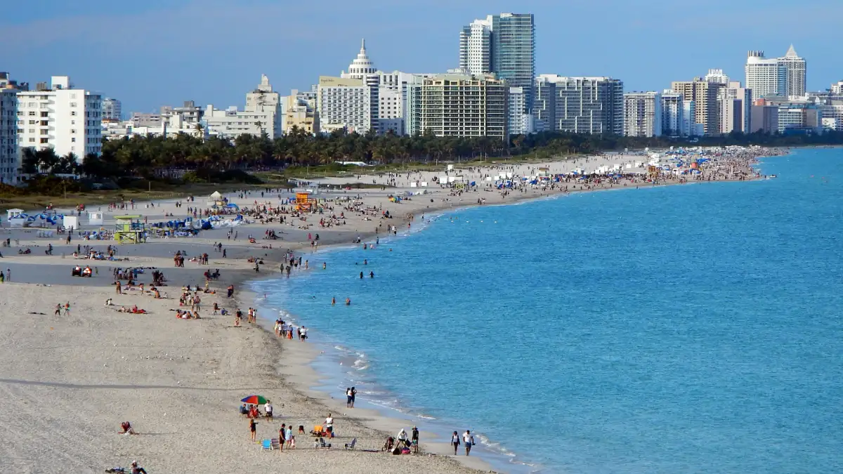 Beste Reisezeit Miami - Klimadiagramm und Wetterdaten