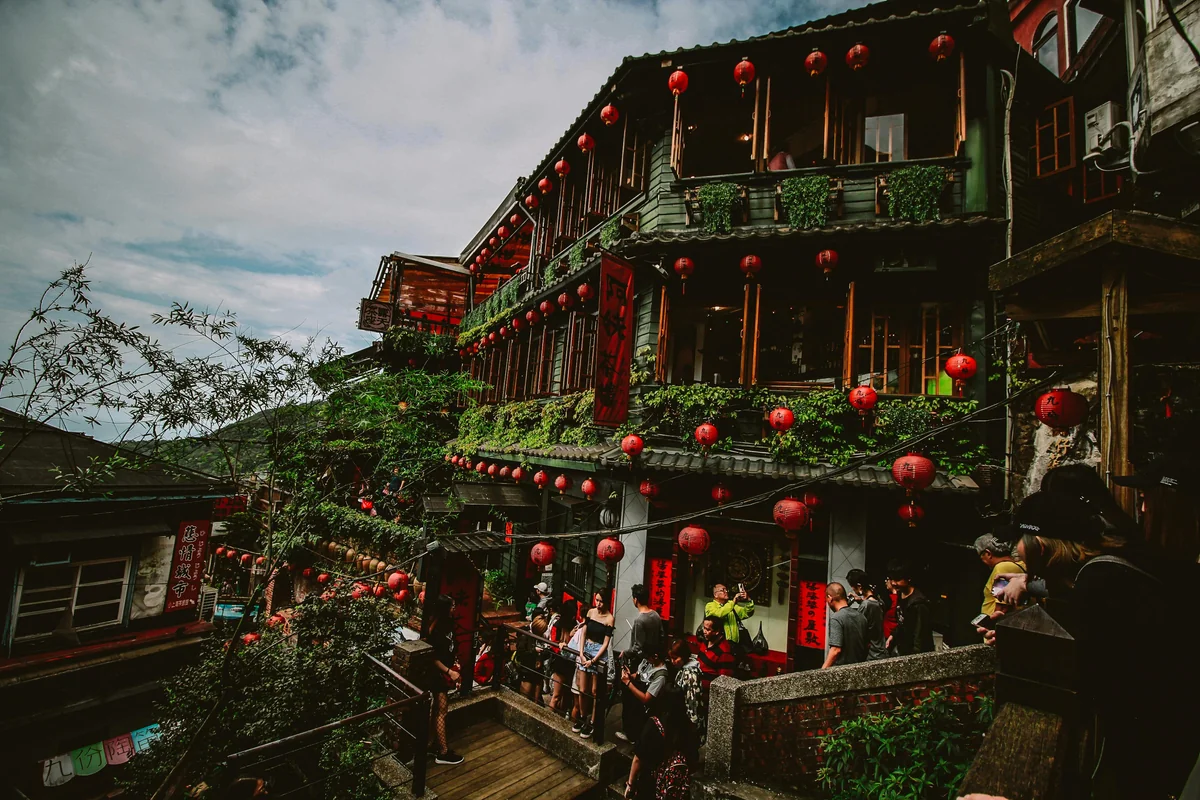 Landschaft von Taiwan während der optimalen Reisezeit