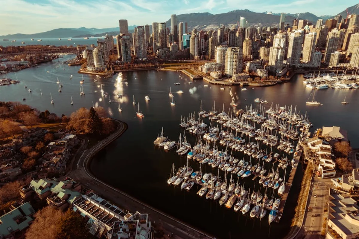 Beste Reisezeit Vancouver - Klimadiagramm und Wetterdaten